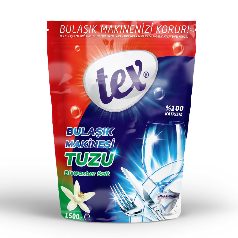Tex Bulaşık Makina Tuzu 1500 Gr.