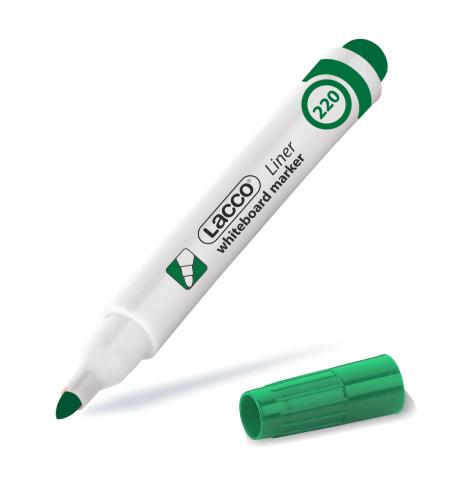 Lacco Tahta Kalemi Yeşil Liner 220 Yuvarlak Uç 12 Li Paket
