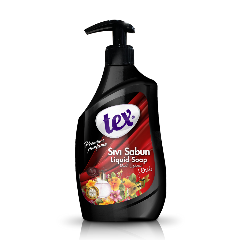 Tex Sıvı El Sabunu Premıum Parfume Love Pompalı 750 Ml.