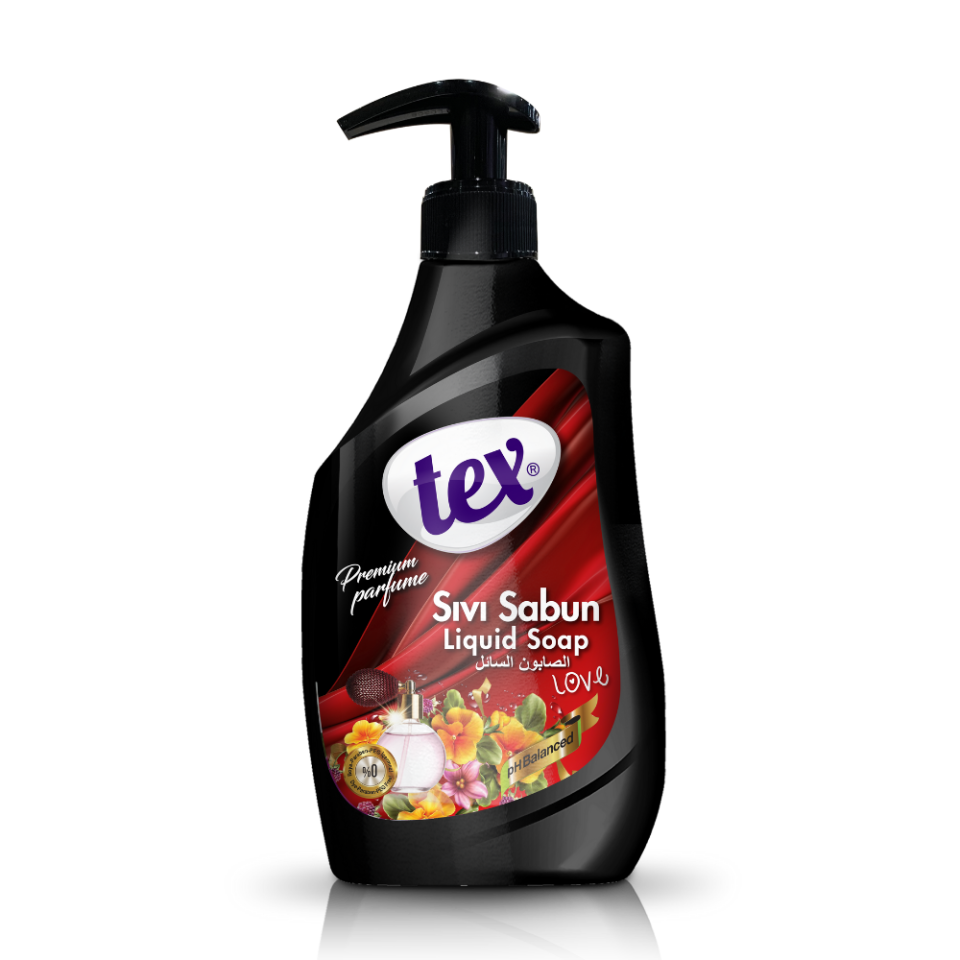 Tex Sıvı El Sabunu Premıum Parfume Love Pompalı 750 Ml.