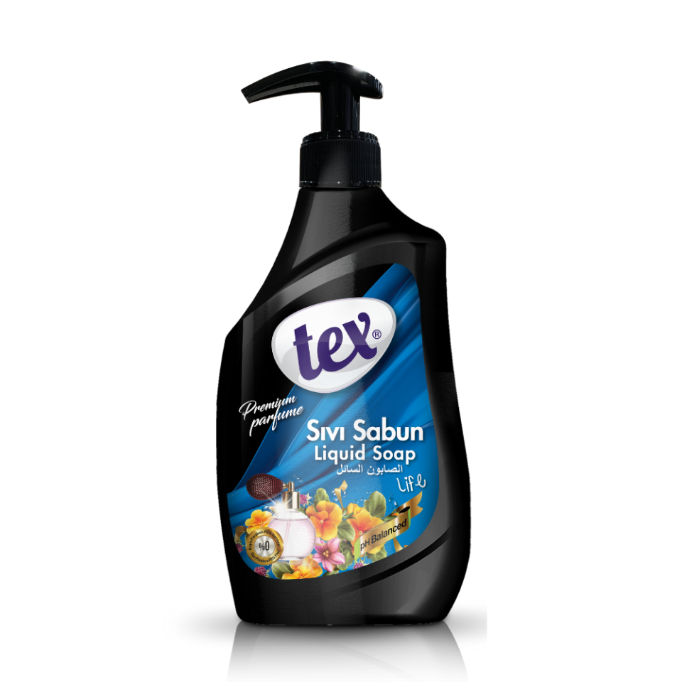 Tex Sıvı El Sabunu Premıum Parfume Lıfe Pompalı 750 Ml.