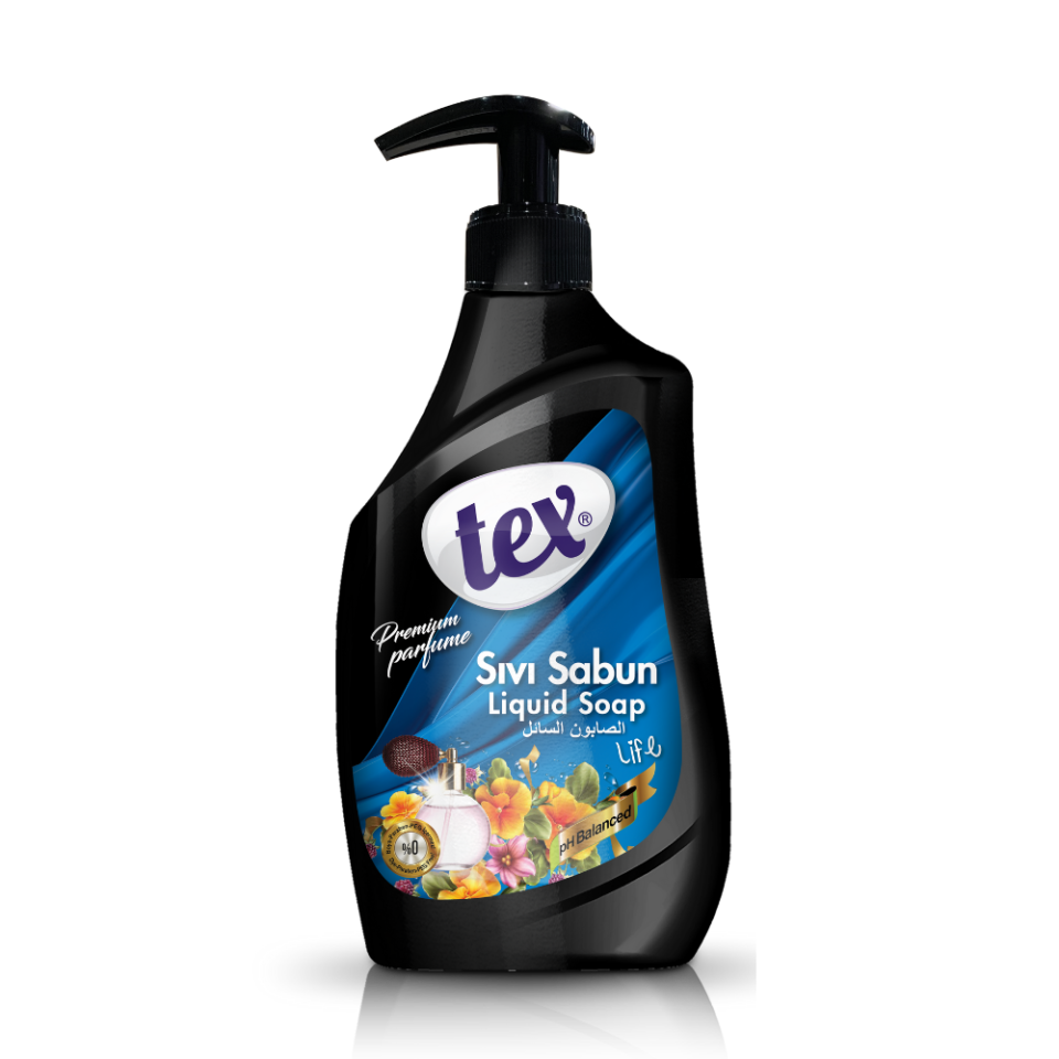 Tex Sıvı El Sabunu Premıum Parfume Lıfe Pompalı 750 Ml.