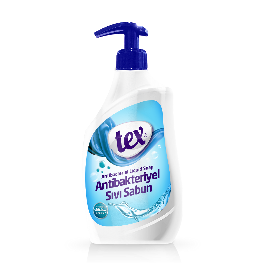 Tex Sıvı El Sabunu Antibakteriyel Pompalı 400 Ml.