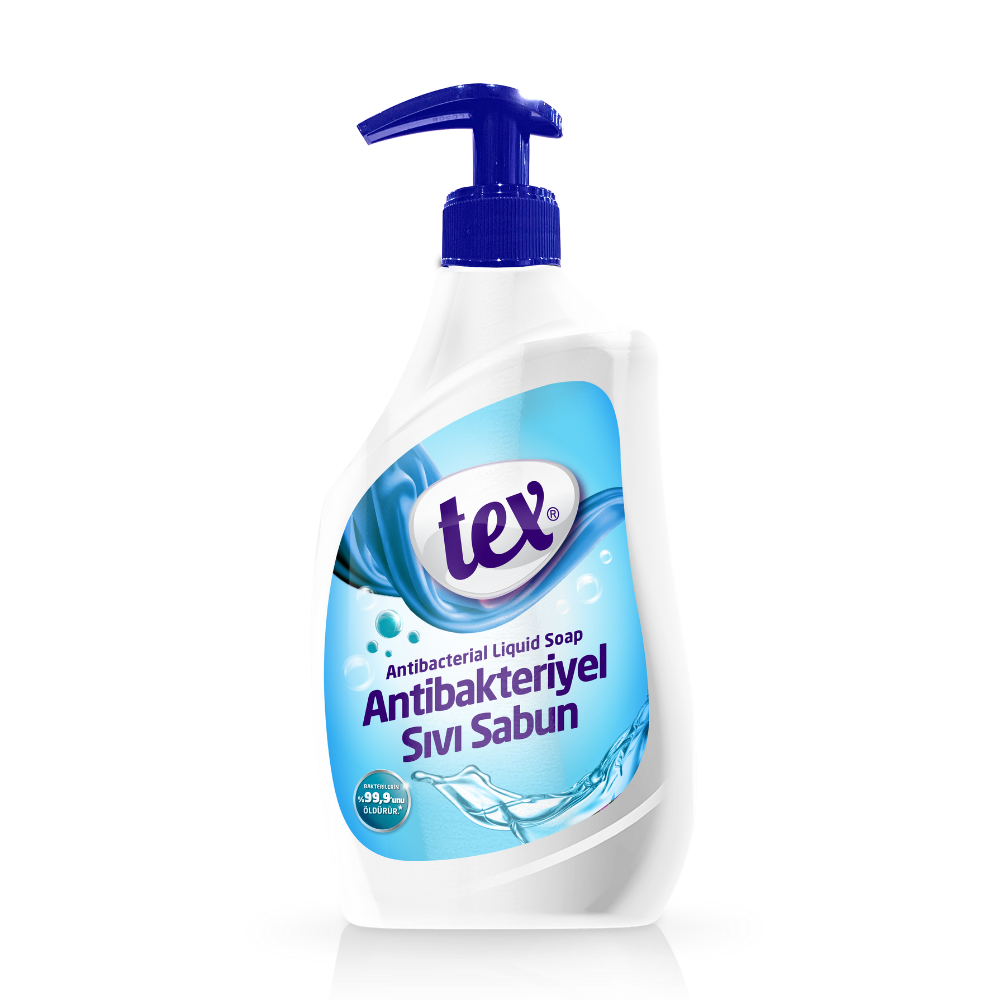 Tex Sıvı El Sabunu Antibakteriyel Pompalı 750 Ml.