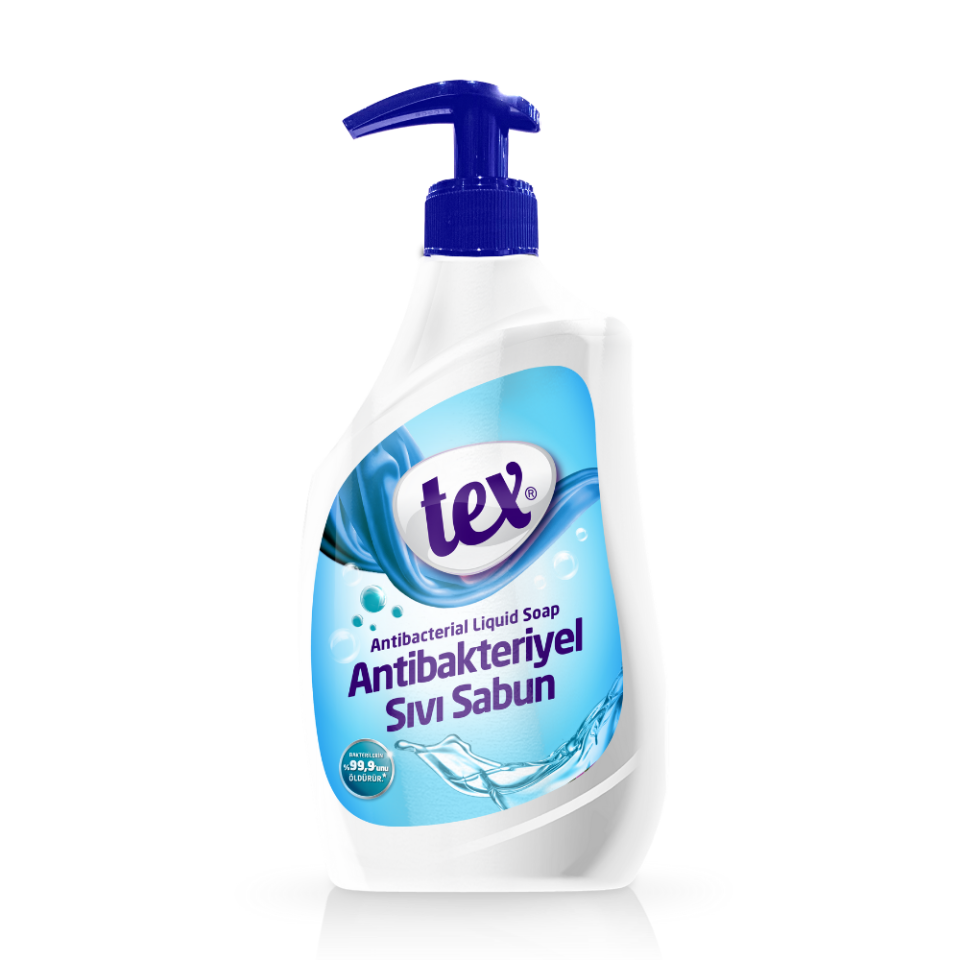 Tex Sıvı El Sabunu Antibakteriyel Pompalı 750 Ml.